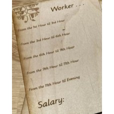 CGS Atrium Parables - Workers in the Vineyard Parable: Charts, Booklet